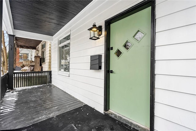 2 Elmont St, Crafton Heights, PA 15205 - view of exterior entry featuring a porch