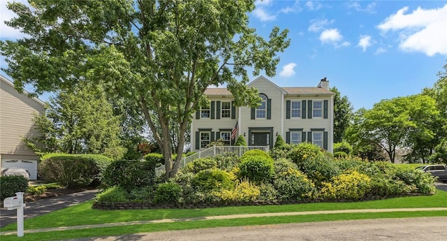 117 Bayberry Ln, Cranberry Twp, PA 16066 - colonial-style house featuring a chimney
