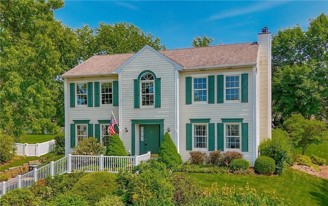 117 Bayberry Ln, Cranberry Twp, PA 16066 - colonial inspired home with a chimney