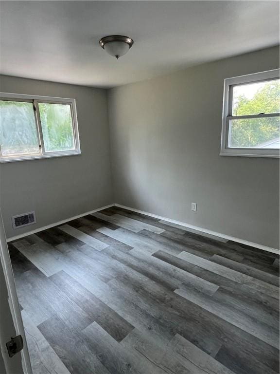 10807 Highpoint Dr, Penn Hills, PA 15235 - unfurnished room featuring dark wood finished floors and baseboards