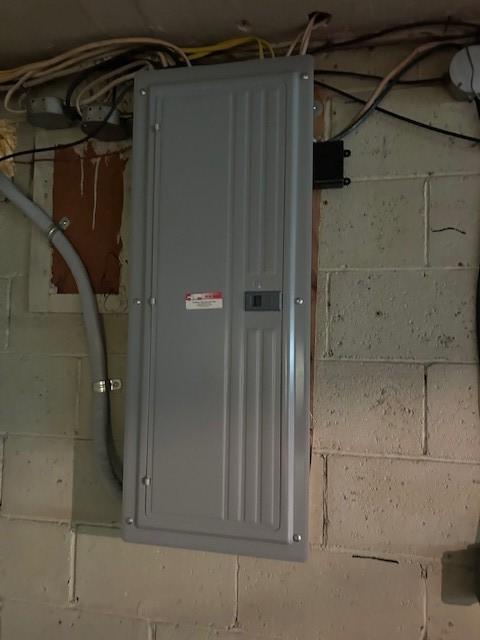 1341 Foxboro Dr, Monroeville, PA 15146 - utility room featuring electric panel