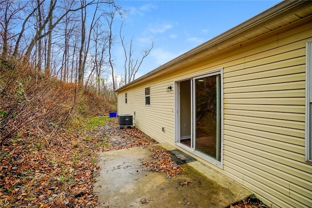 2596 Tilbrook Rd, Monroeville, PA 15146 - view of home's exterior featuring central AC unit and a patio area