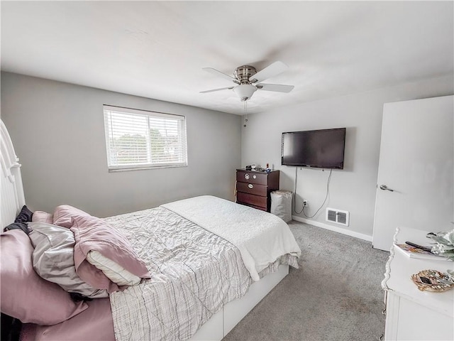 2787 Queensboro Ave, Baldwin Twp, PA 15226 - bedroom featuring carpet flooring, a ceiling fan, and baseboards