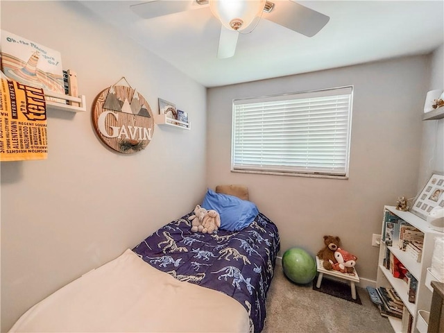 2787 Queensboro Ave, Baldwin Twp, PA 15226 - carpeted bedroom featuring a ceiling fan