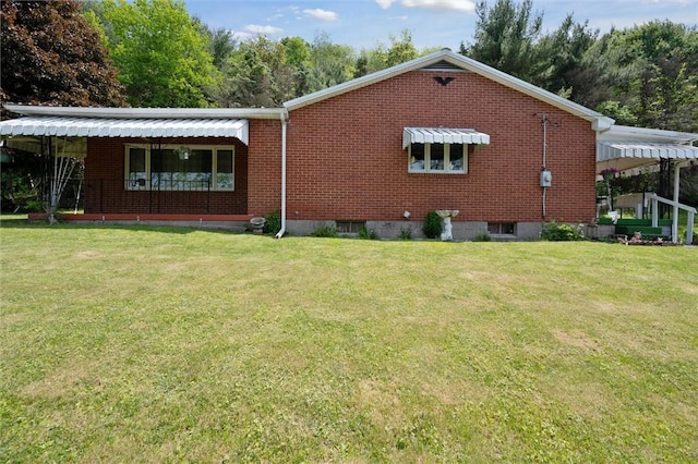 178 Sagamore Rd, Cowanshanock Twp, PA 16249 - view of front of property featuring a front yard and brick siding