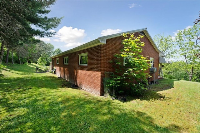 178 Sagamore Rd, Cowanshanock Twp, PA 16249 - view of home's exterior with brick siding and a yard