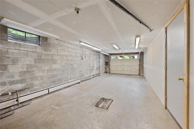 178 Sagamore Rd, Cowanshanock Twp, PA 16249 - garage featuring concrete block wall