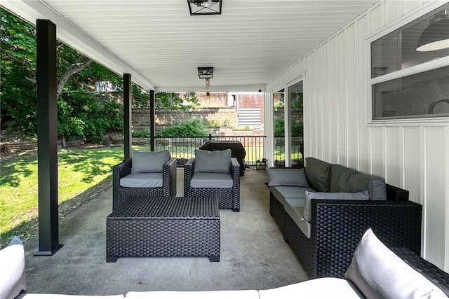 2406 Rolling Farms Rd, Shaler, PA 15116 - view of patio featuring an outdoor hangout area