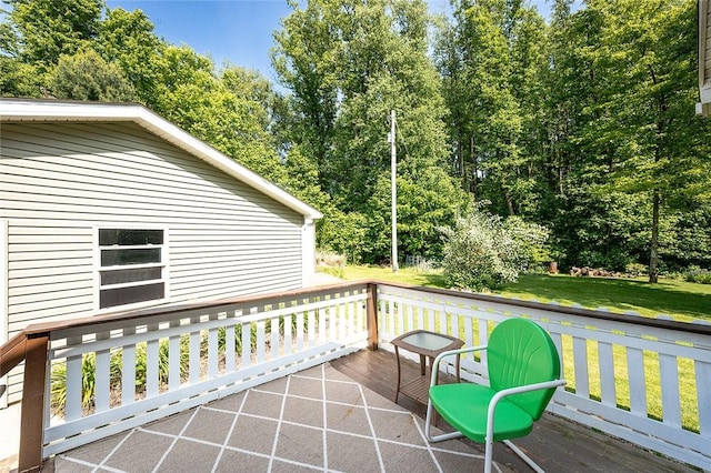 214 Fullingmill Rd, Jefferson Twp Mer, PA 16137 - view of wooden deck