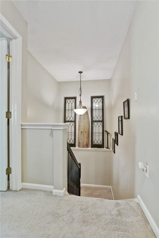 675 Village Green Blvd E, Adams Twp, PA 16046 - staircase with carpet and baseboards