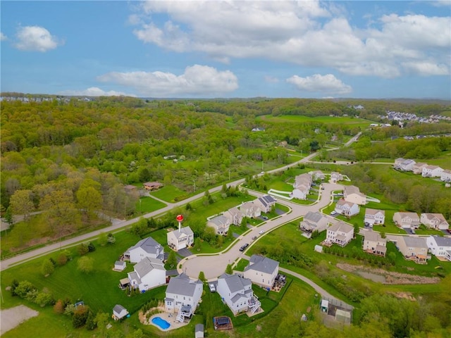 108 General Ct, Jackson Twp But, PA 16063 - aerial perspective of suburban area featuring a heavily wooded area