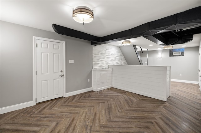 1624 Rockford Ave, Brookline, PA 15226 - finished below grade area featuring baseboards