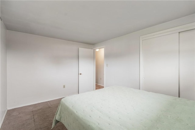 124 Wyndfield Dr, East Huntingdon, PA 15666 - bedroom featuring carpet floors, baseboards, and a closet