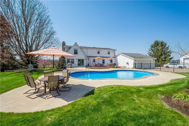1299 Oakridge Rd, South Fayette, PA 15057 - view of swimming pool with a patio area