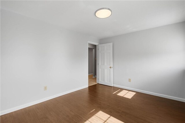 1299 Oakridge Rd, South Fayette, PA 15057 - spare room featuring wood finished floors and baseboards