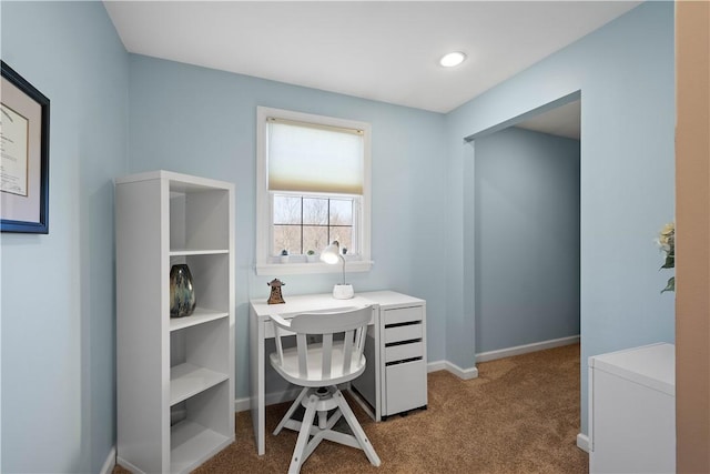 1299 Oakridge Rd, South Fayette, PA 15057 - carpeted home office with baseboards