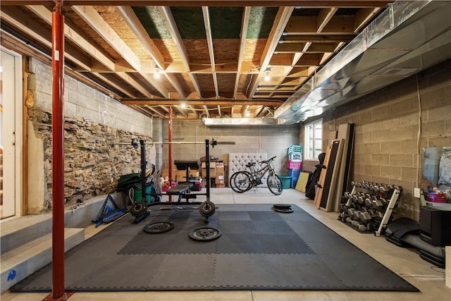 1299 Oakridge Rd, South Fayette, PA 15057 - view of workout room