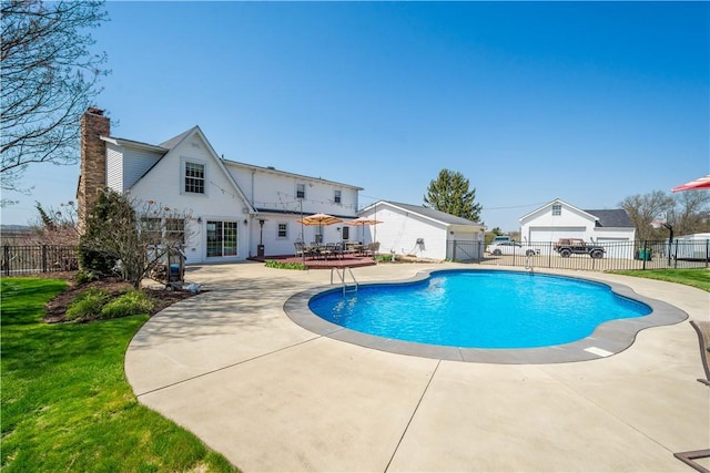 1299 Oakridge Rd, South Fayette, PA 15057 - view of swimming pool with a patio area