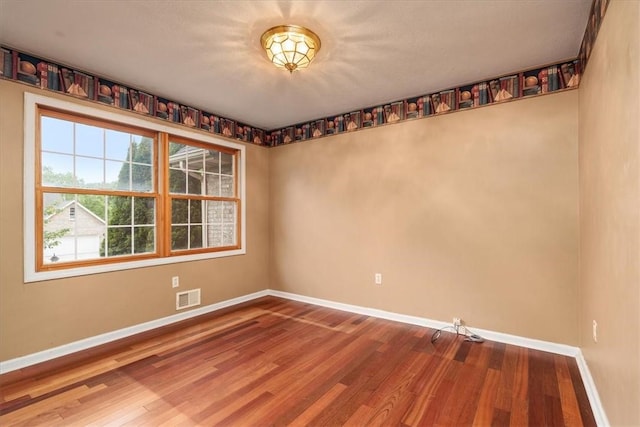 260 Fox Meadow Dr, Pine Twp Nal, PA 15090 - spare room featuring baseboards and wood finished floors