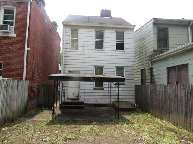 1220 Thelma St, Marshall Shadeland, PA 15212 - back of house with a chimney