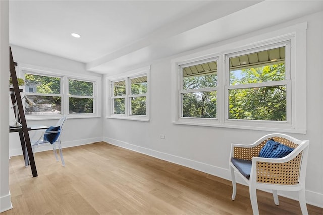 8952 Eastwood Rd, Penn Hills, PA 15235 - unfurnished room featuring baseboards, light wood-style floors, and recessed lighting