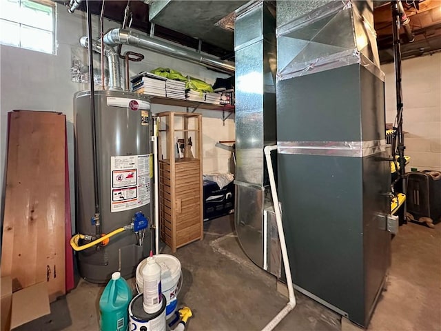 104 Kenneth Ave, Neshannock Twp, PA 16105 - utilities with gas water heater and heating unit