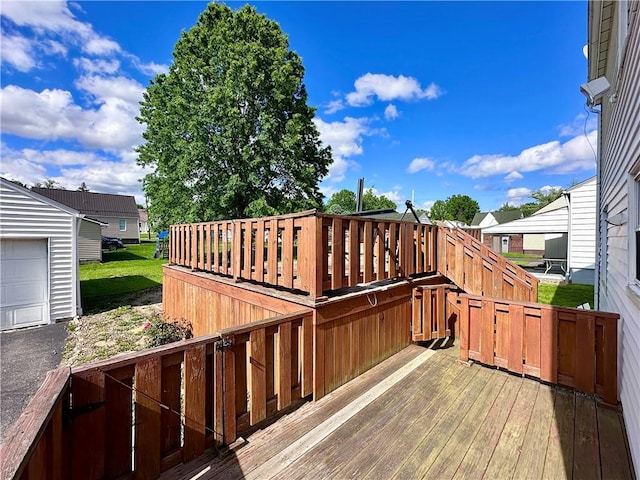 104 Kenneth Ave, Neshannock Twp, PA 16105 - view of wooden terrace