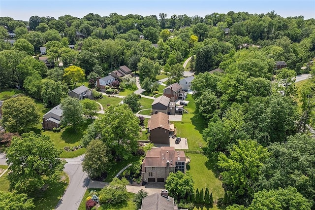 1648 Little Meadow Rd, Upper St Clair, PA 15241 - aerial view of residential area
