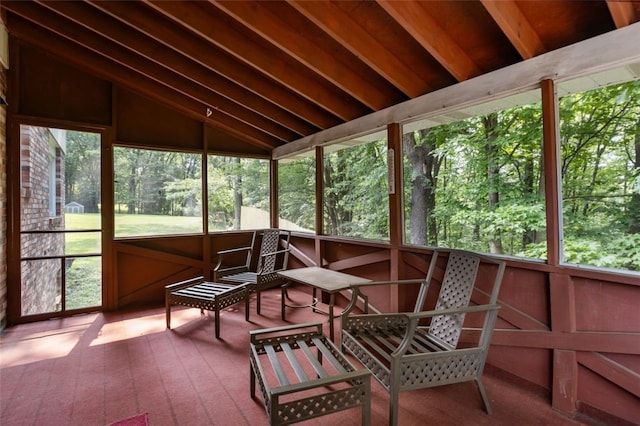 765 Brookshire Dr, Mccandless, PA 15237 - sunroom / solarium featuring vaulted ceiling