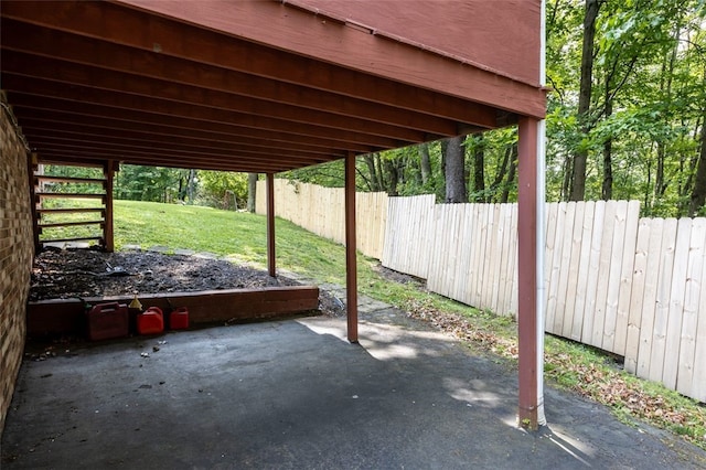 765 Brookshire Dr, Mccandless, PA 15237 - view of patio featuring a carport