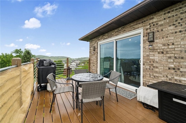 155 Pride Dr, Rostraver, PA 15012 - deck with outdoor dining area