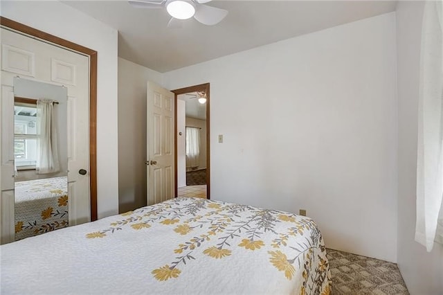 952 Seybertown Rd, Perry Twp, PA 16041 - carpeted bedroom featuring ceiling fan