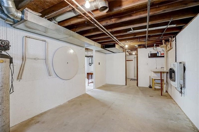 952 Seybertown Rd, Perry Twp, PA 16041 - unfinished basement featuring heating unit