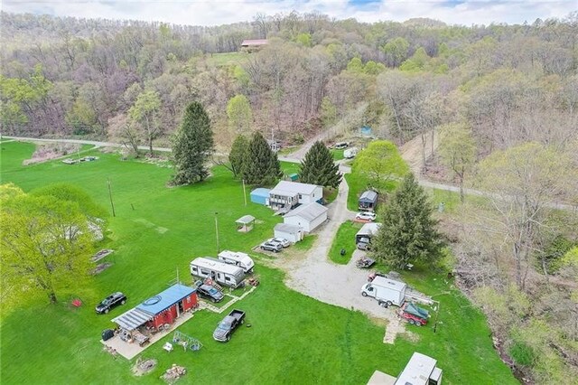 952 Seybertown Rd, Perry Twp, PA 16041 - aerial view of a heavily wooded area