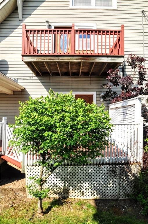 232 Center Ave, Elizabeth Twp/Boro, PA 15037 - view of home's exterior with a deck