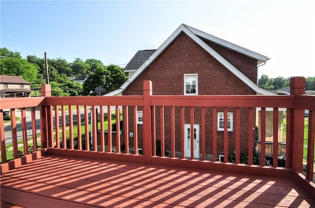 232 Center Ave, Elizabeth Twp/Boro, PA 15037 - view of wooden deck