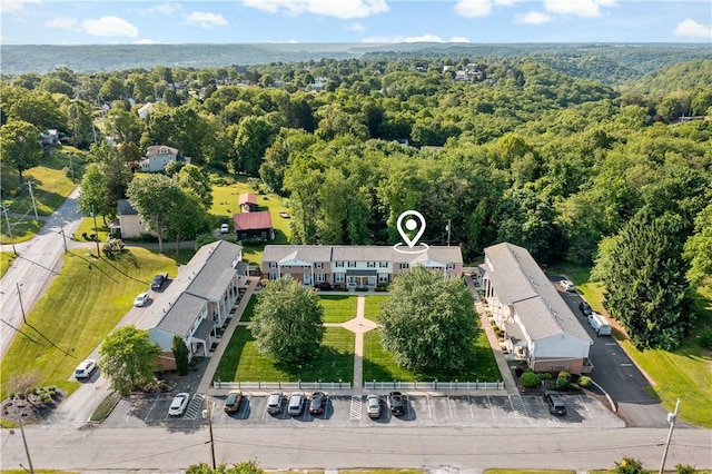2603 19th St Unit E, Patterson Twp, PA 15010 - aerial view of a heavily wooded area