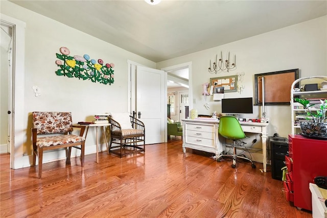 302 3rd St N, Versailles, PA 15137 - office with wood finished floors and baseboards