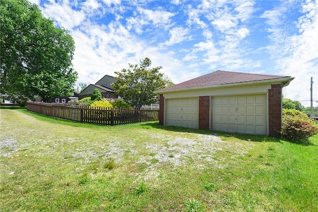 302 3rd St N, Versailles, PA 15137 - view of yard with a garage and an outbuilding