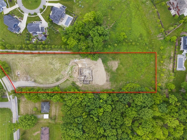 9660 Goehring Rd, Cranberry Twp, PA 16066 - aerial view of property's location featuring property boundaries highlighted