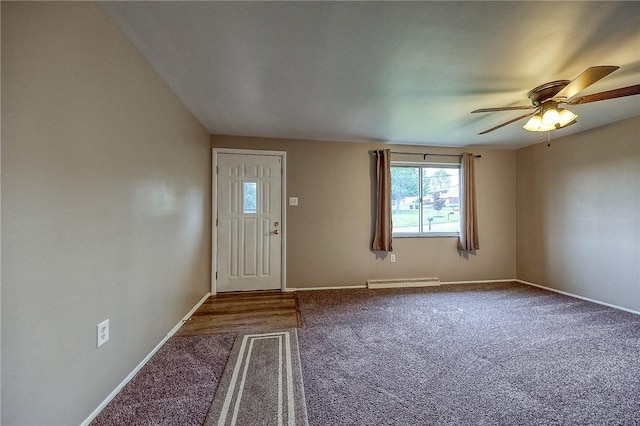 111 York Way, Center Twp Bea, PA 15061 - foyer entrance with carpet floors, plenty of natural light, and baseboards