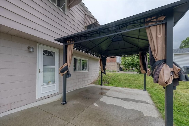 111 York Way, Center Twp Bea, PA 15061 - view of patio / terrace featuring a gazebo