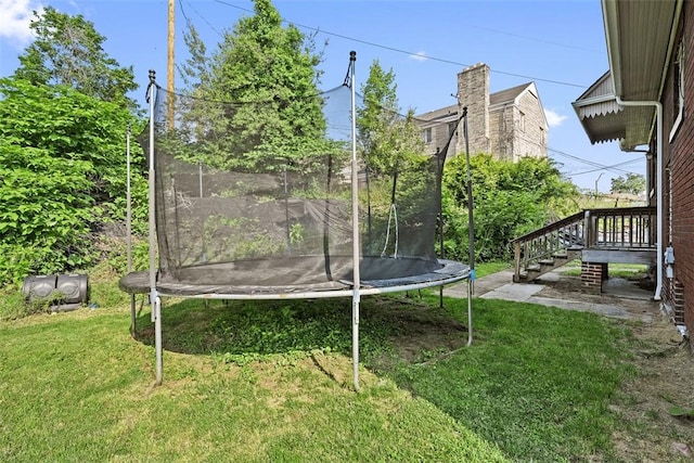 3565 Gerber Ave, Brighton Heights, PA 15212 - view of green lawn featuring a trampoline