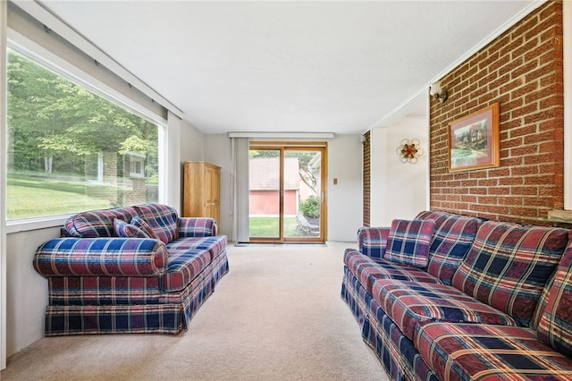 652 Westland Dr, Richland, PA 15044 - living area featuring carpet floors
