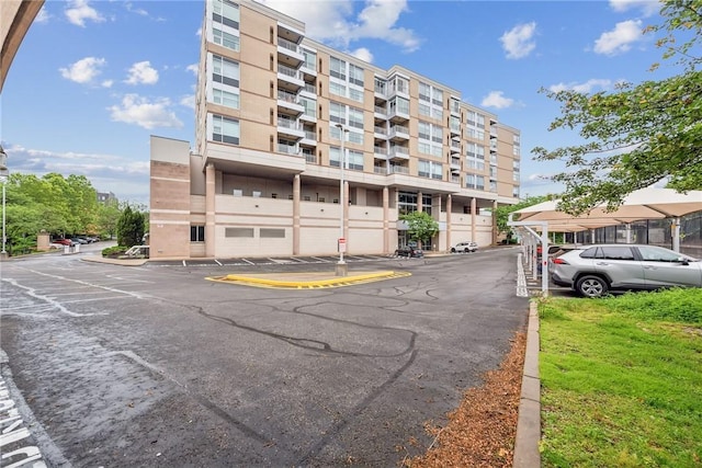 5570 Centre Ave Unit 306, Shadyside, PA 15232 - view of apartment building / complex with uncovered parking