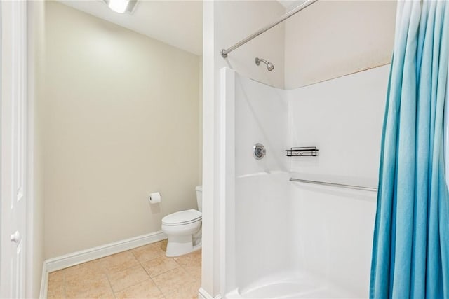5570 Centre Ave Unit 306, Shadyside, PA 15232 - full bath with a shower with curtain and tile patterned floors