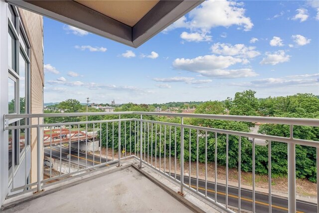 5570 Centre Ave Unit 306, Shadyside, PA 15232 - view of balcony