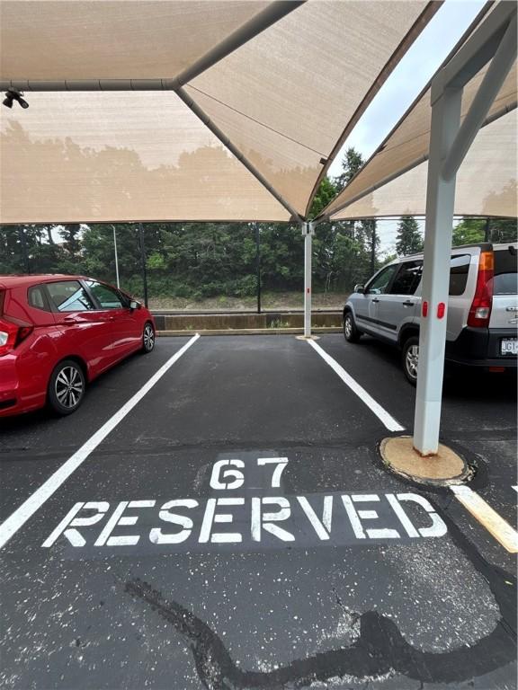 5570 Centre Ave Unit 306, Shadyside, PA 15232 - view of covered parking lot