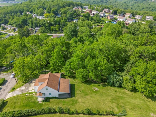 3316 Evans Dr, South Park, PA 15332 - drone / aerial view of a heavily wooded area