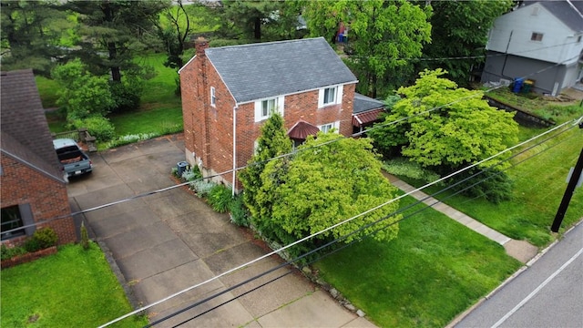 612 Highview Rd, Baldwin Twp, PA 15234 - view from above of property